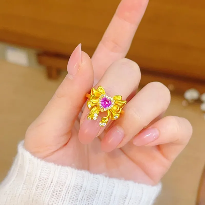 Moon Jewelry Alloy Rings Unisex-3