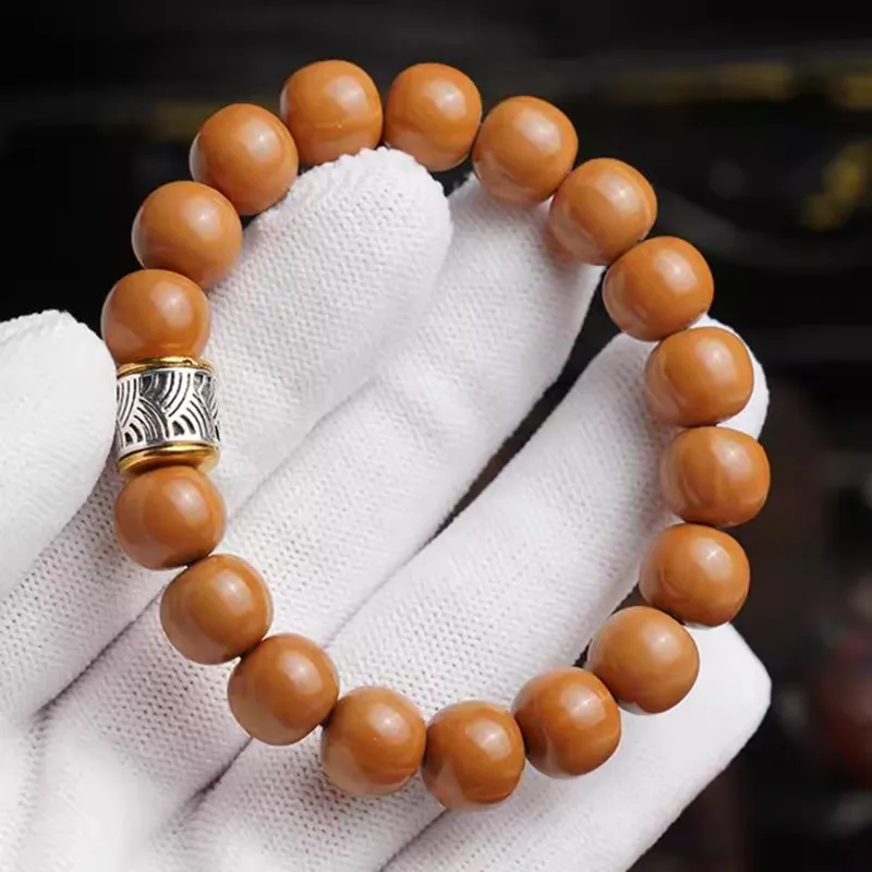Moon Jewelry Monkey Head Walnut Bracelets Unisex-3