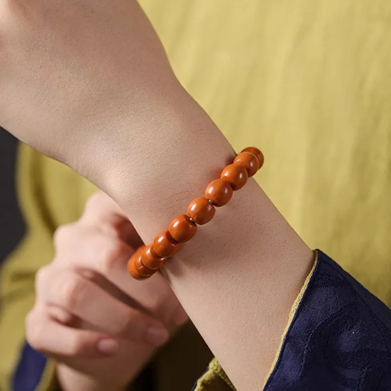 Moon Jewelry Monkey Head Walnut Bracelets Unisex-2