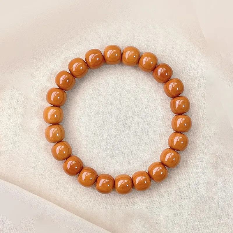 Moon Jewelry Monkey Head Walnut Bracelets Unisex-2