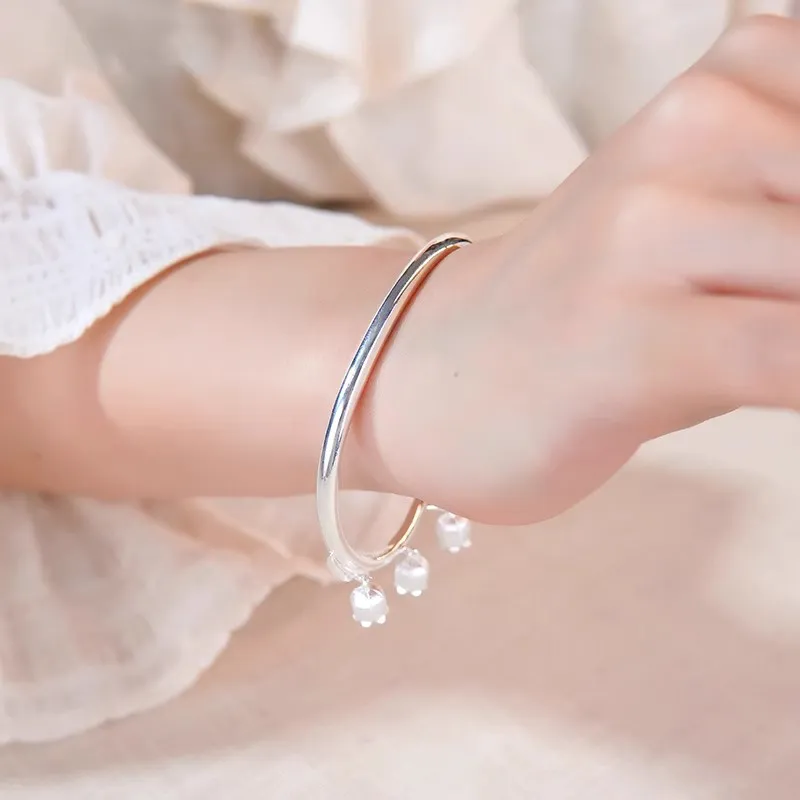 Moon Jewelry Alloy Bangles Unisex-3