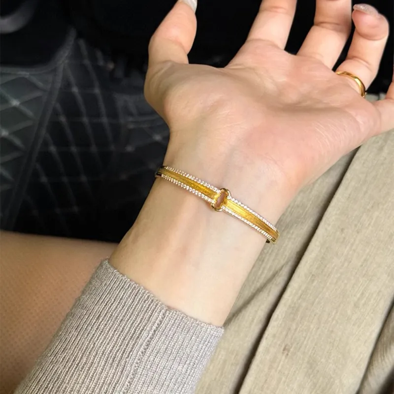 Moon Jewelry Alloy Bangles Unisex-4