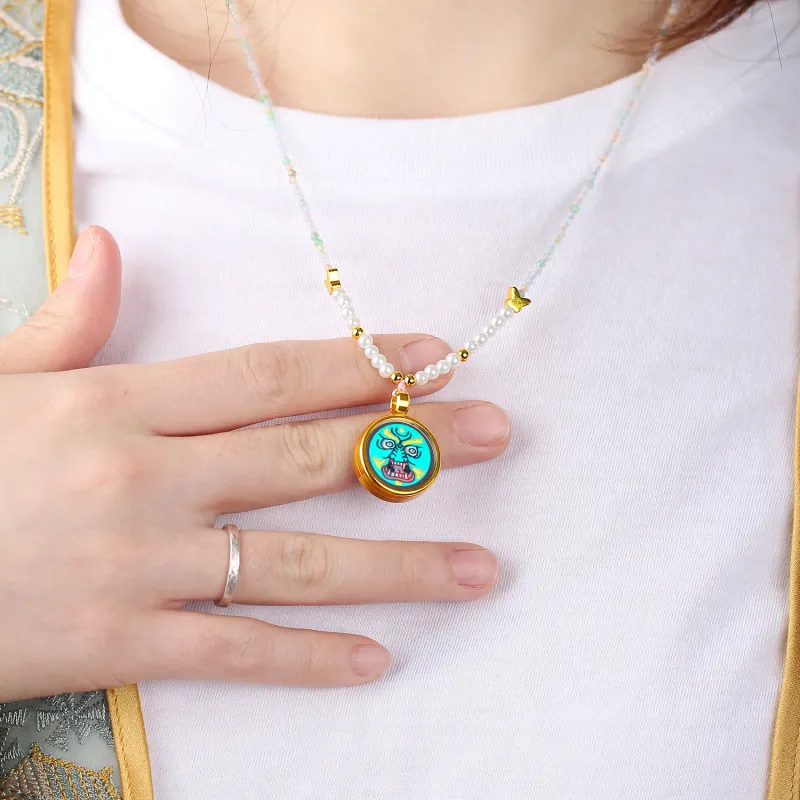 Moon Jewelry Alloy Necklaces Unisex-23