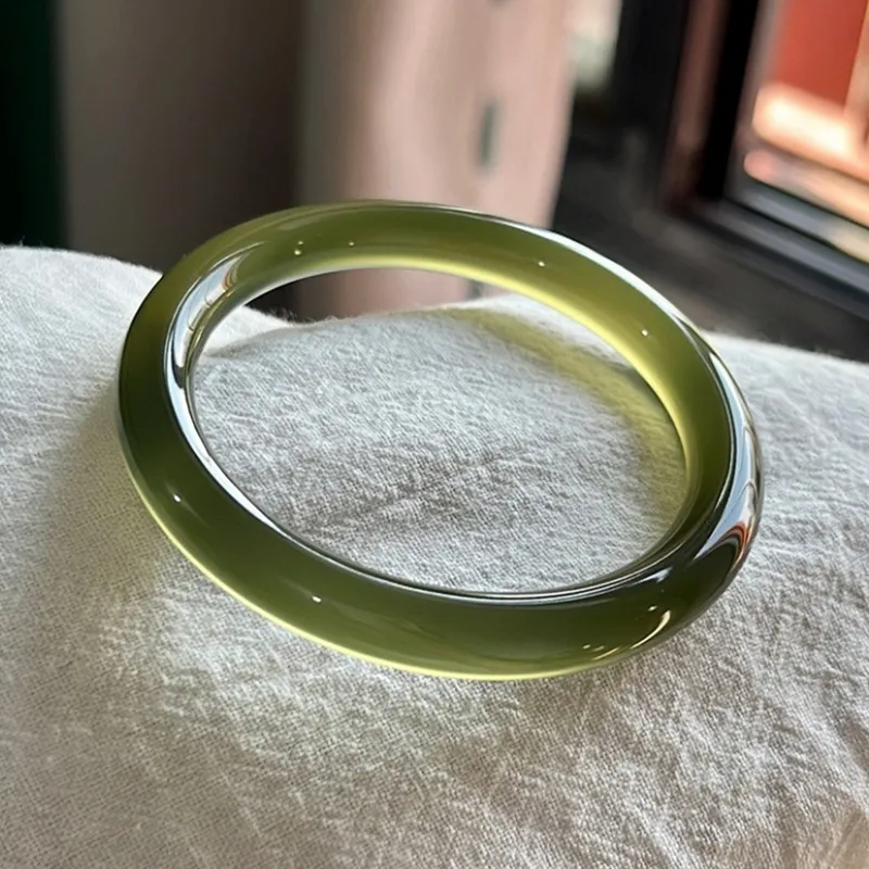 Moon Jewelry Natural Agate Bangles Unisex-3