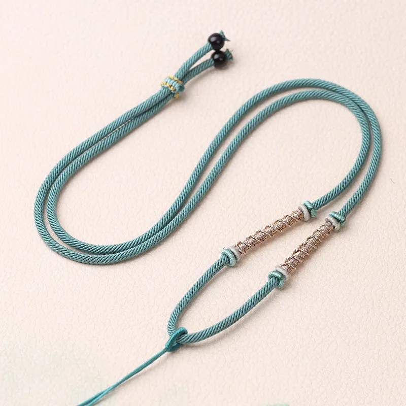 Moon Jewelry Braided String Necklaces Unisex-9