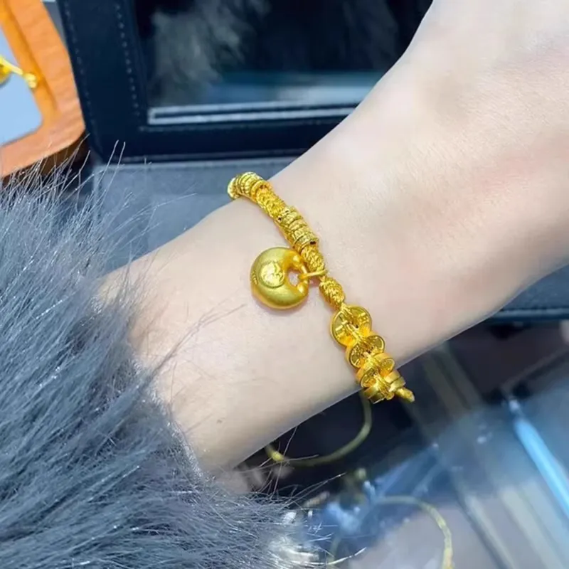 Moon Jewelry Alloy Hand Rope Unisex-3