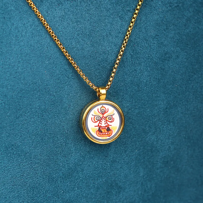 Moon Jewelry Alloy Necklaces Unisex-1