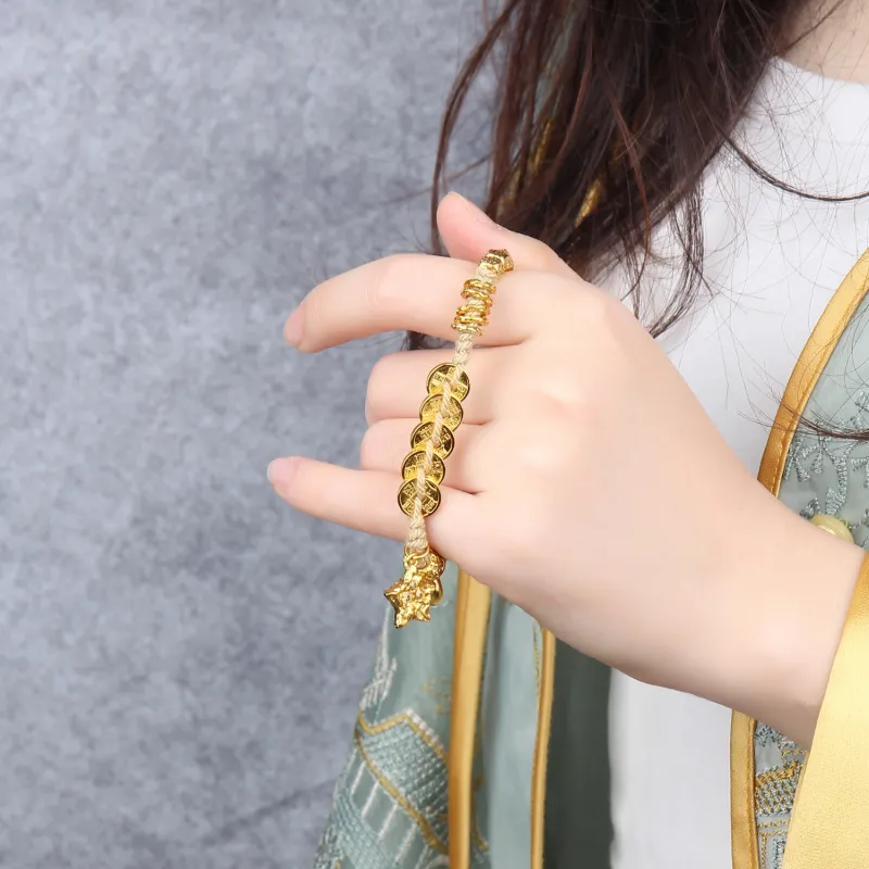 Moon Jewelry Alloy Bracelets Unisex-3