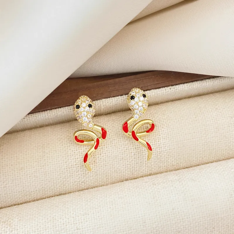 Moon Jewelry Alloy Earrings Unisex-5