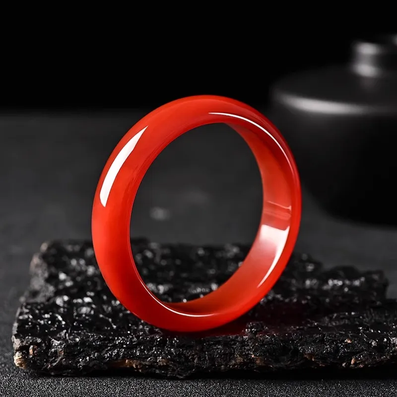 Moon Jewelry Natural Agate Jade Bangles Unisex-3