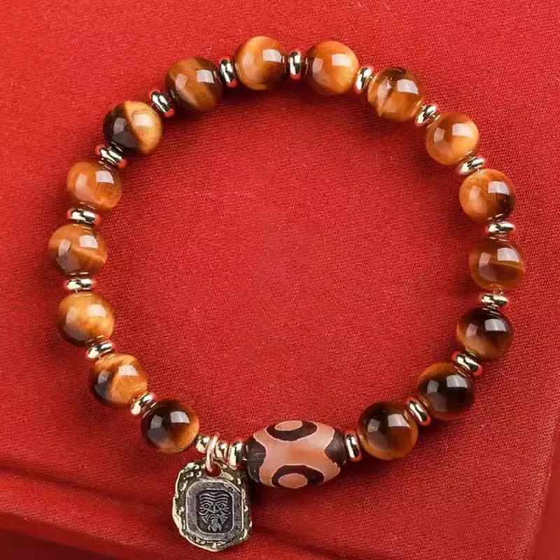 Moon Jewelry Tiger's Eye Stone Bracelets Unisex-1