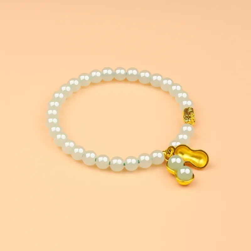 Moon Jewelry Chalcedony Bracelets Unisex-1
