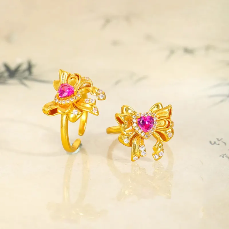 Moon Jewelry Alloy Rings Unisex-1