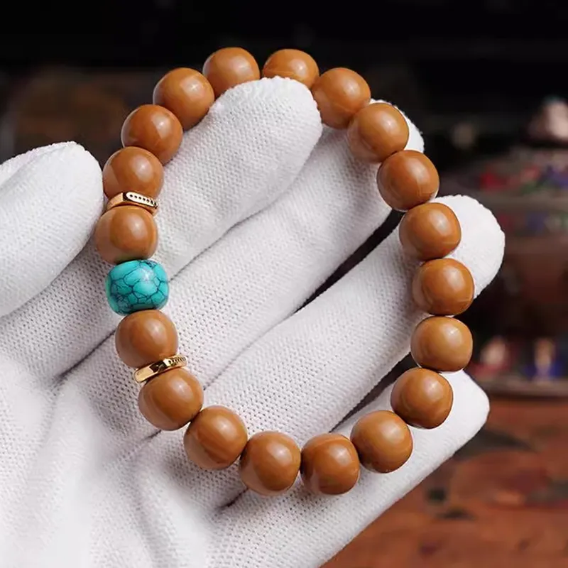 Moon Jewelry Monkey Head Walnut Bracelets Unisex-3