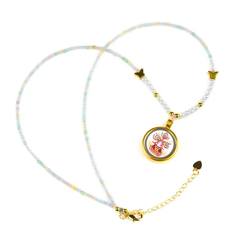 Moon Jewelry Alloy Necklaces Unisex-1