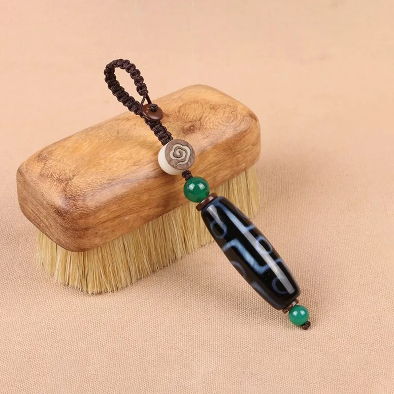 Moon Jewelry Agate Keychains Unisex-9