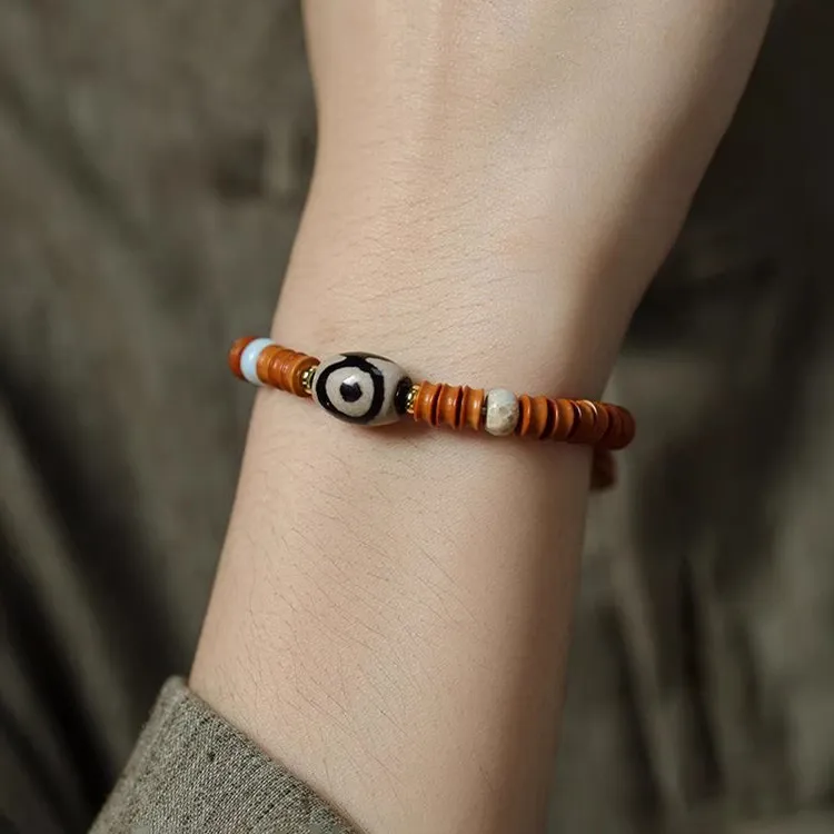 Moon Jewelry Olive Pit Bracelets Unisex-4