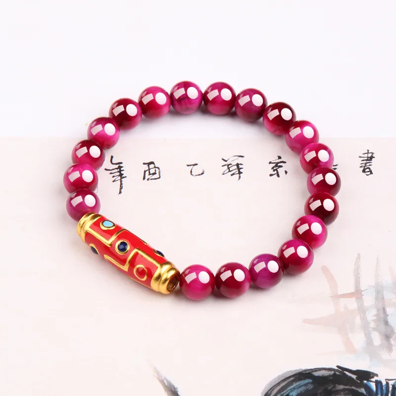 Moon Jewelry Tiger's Eye Stone Jade Bracelets Unisex-2
