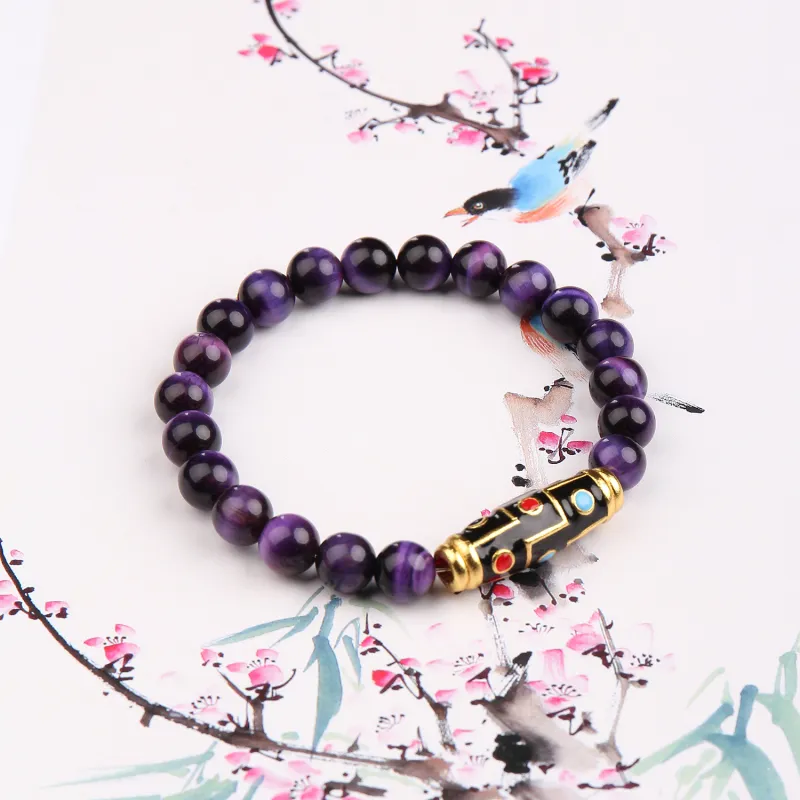 Moon Jewelry Tiger's Eye Stone Bracelets Unisex-1