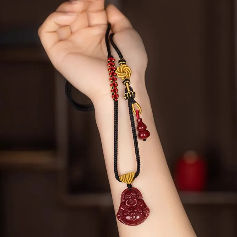 Moon Jewelry Braided String Necklaces Unisex-2