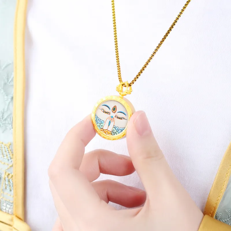 Moon Jewelry Alloy Necklaces Unisex-3
