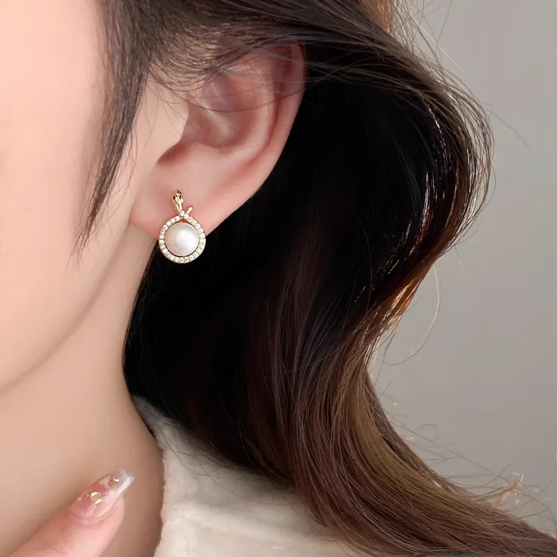 Moon Jewelry Alloy Earrings Unisex-2