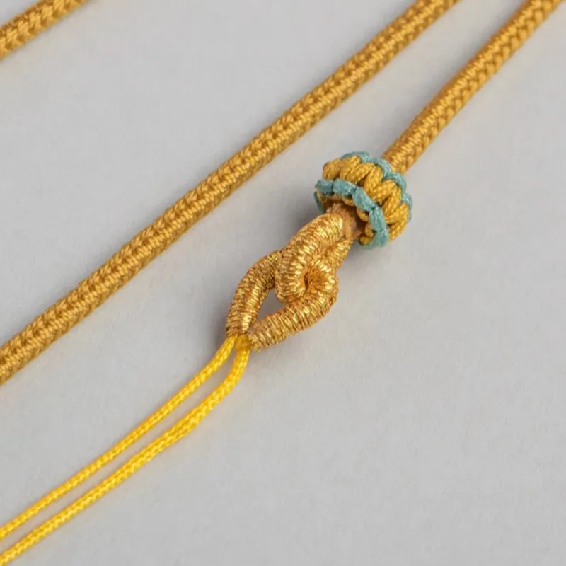 Moon Jewelry Braided String Necklaces Unisex-2