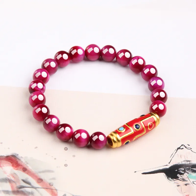 Moon Jewelry Tiger's Eye Stone Jade Bracelets Unisex-1