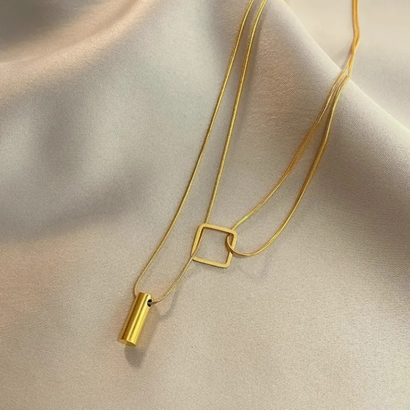 Moon Jewelry Alloy Necklaces Unisex-5
