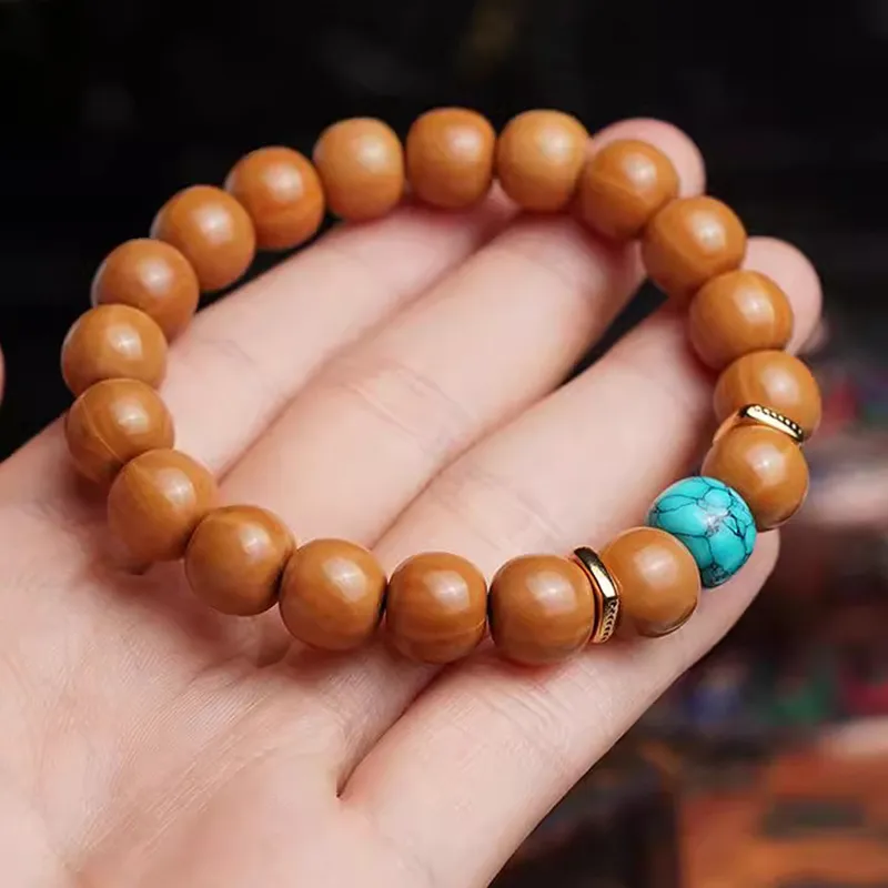 Moon Jewelry Monkey Head Walnut Bracelets Unisex-4