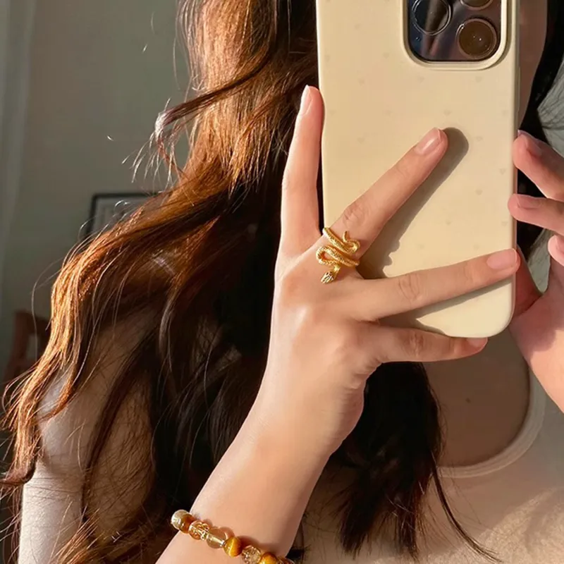 Moon Jewelry Alloy Rings Unisex-4