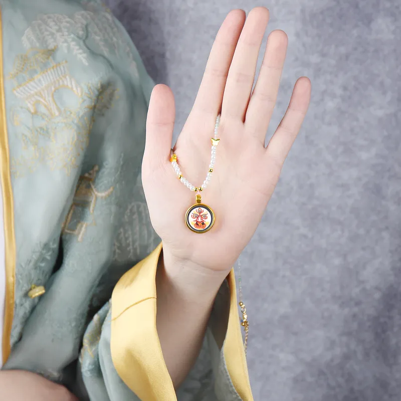 Moon Jewelry Alloy Necklaces Unisex-3