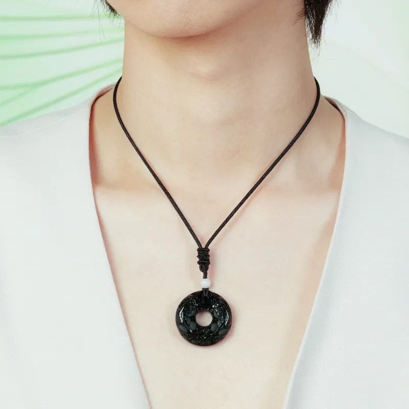 Moon Jewelry Agate Necklaces Unisex-5