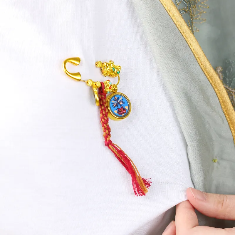 Moon Jewelry Alloy Brooches Unisex-19