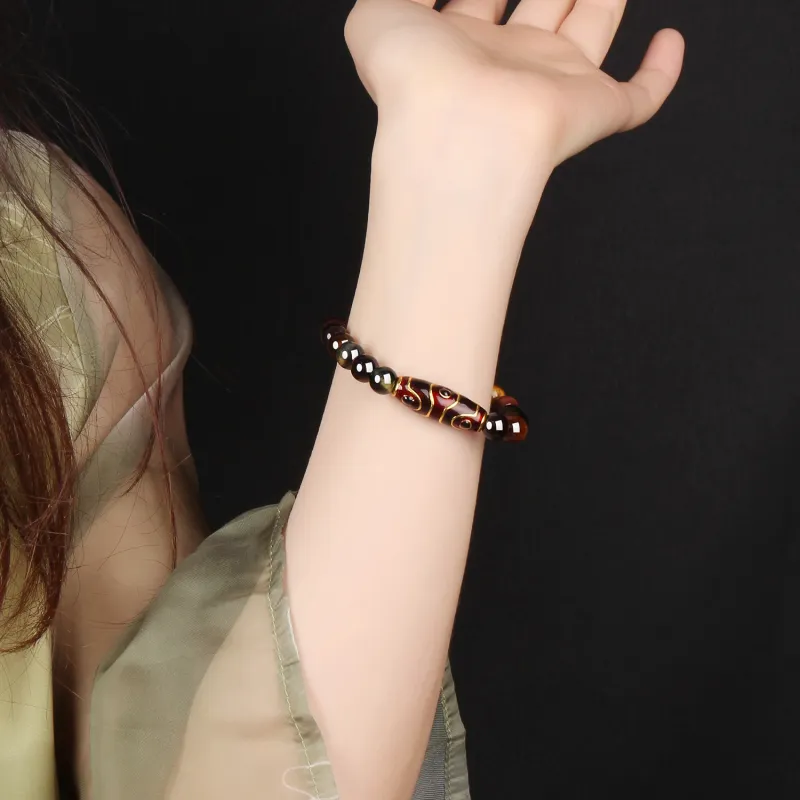 Moon Jewelry Tiger's Eye Stone Bracelets Unisex-3