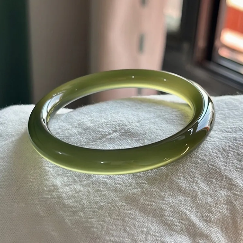 Moon Jewelry Natural Agate Bangles Unisex-6