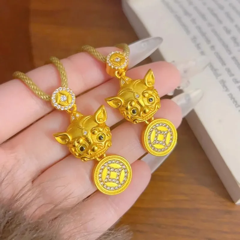 Moon Jewelry Alloy Necklaces Unisex-5
