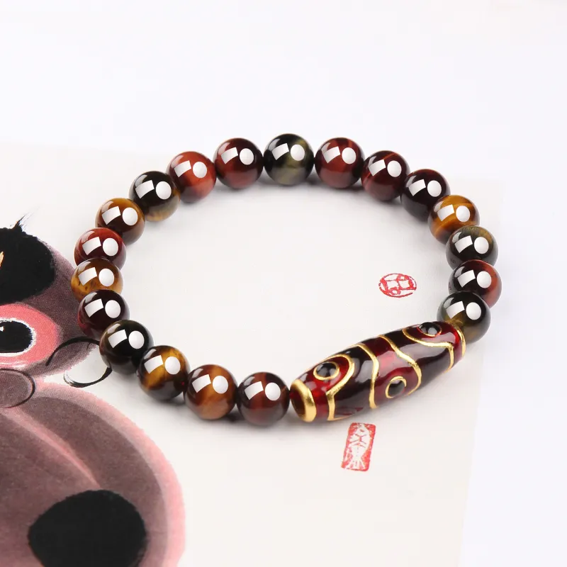 Moon Jewelry Tiger's Eye Stone Bracelets Unisex-1