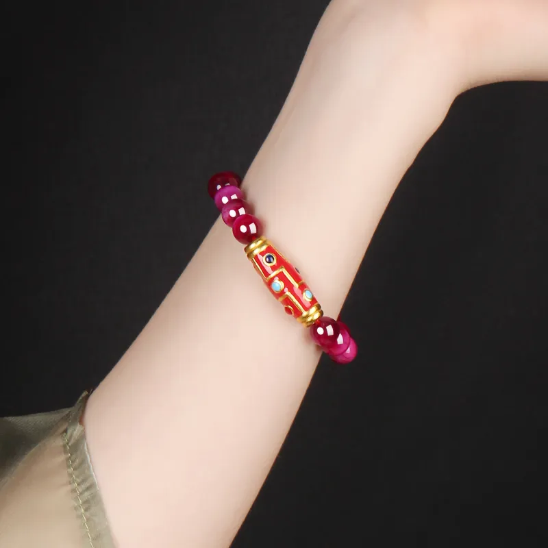 Moon Jewelry Tiger's Eye Stone Jade Bracelets Unisex-3