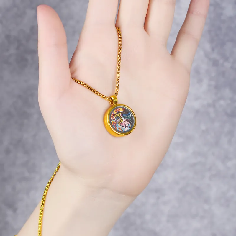 Moon Jewelry Alloy Necklaces Unisex-2