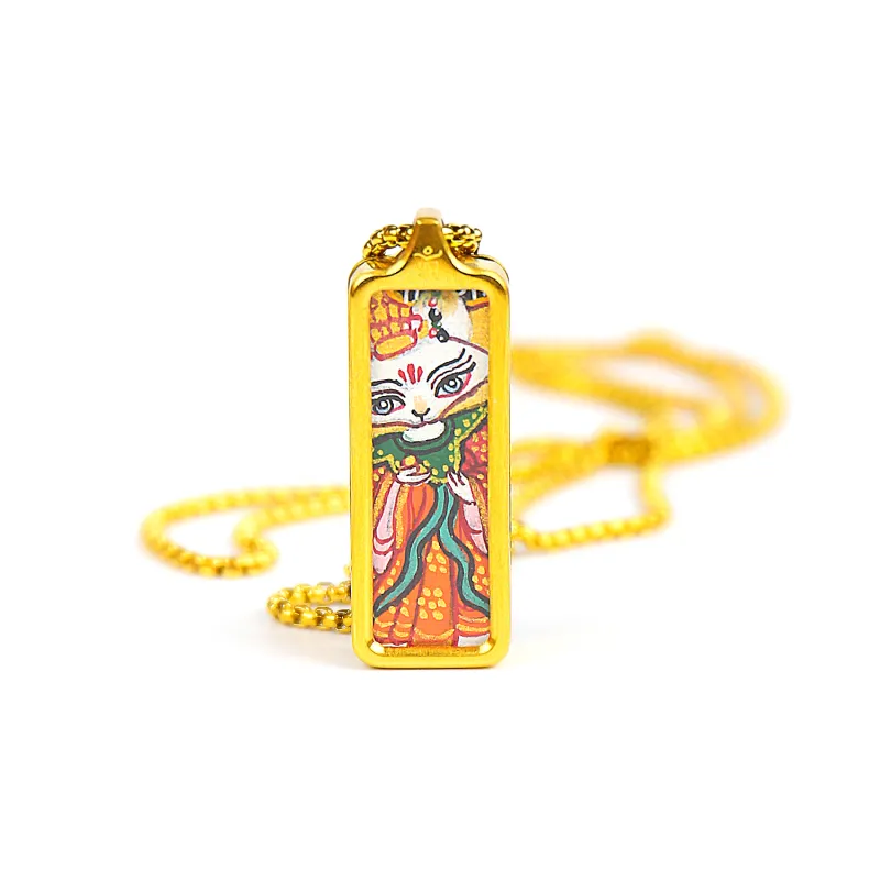 Moon Jewelry Alloy Necklaces Unisex-6
