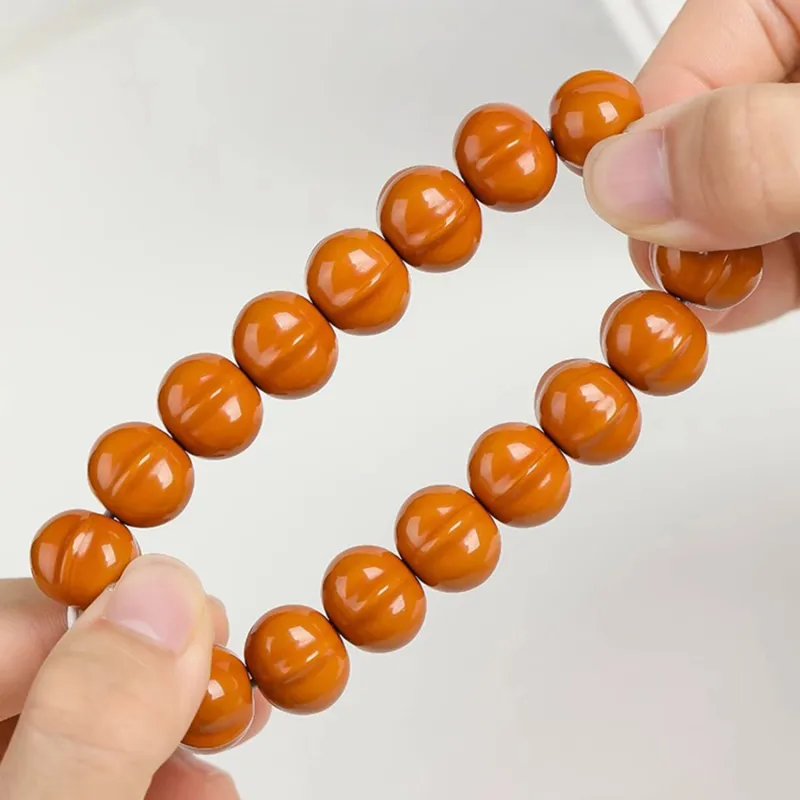 Moon Jewelry Monkey Head Walnut Bracelets Unisex-3