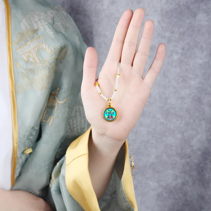 Moon Jewelry Alloy Necklaces Unisex-22