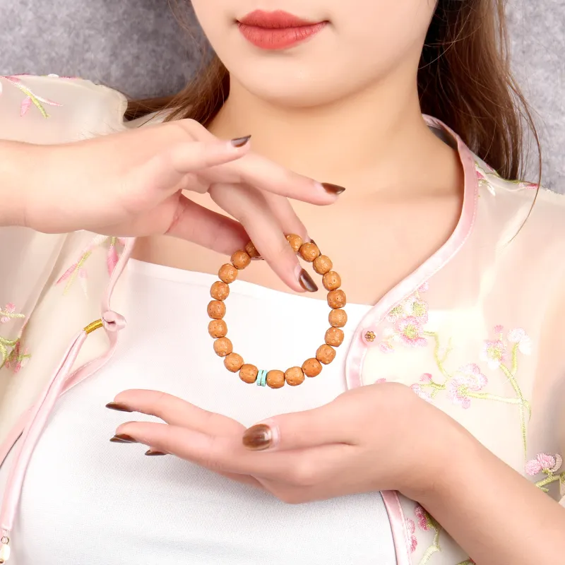 Moon Jewelry Monkey Head Walnut Bracelets Unisex-3