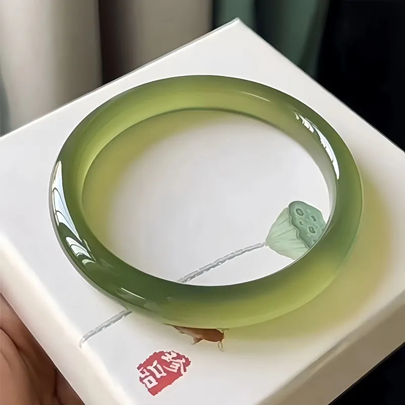Moon Jewelry Natural Agate Bangles Unisex-2