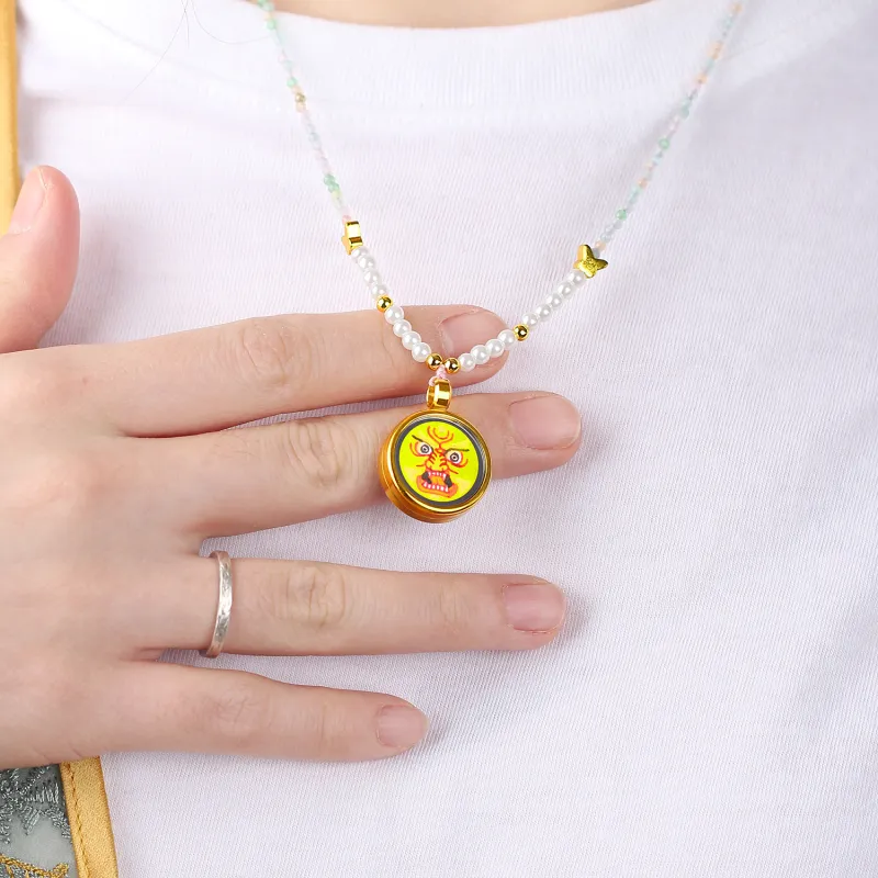 Moon Jewelry Alloy Necklaces Unisex-13