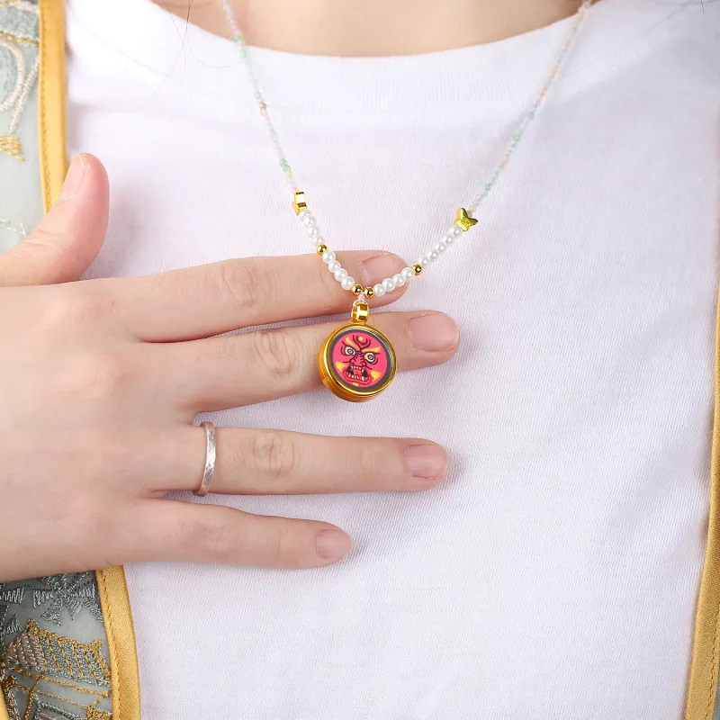 Moon Jewelry Alloy Necklaces Unisex-8