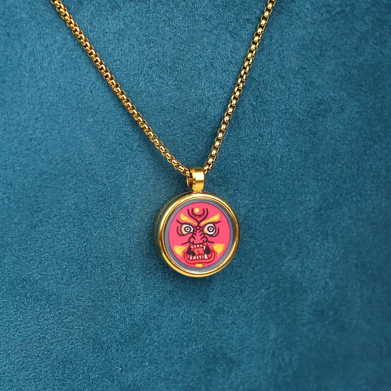 Moon Jewelry Alloy Necklaces Unisex-6
