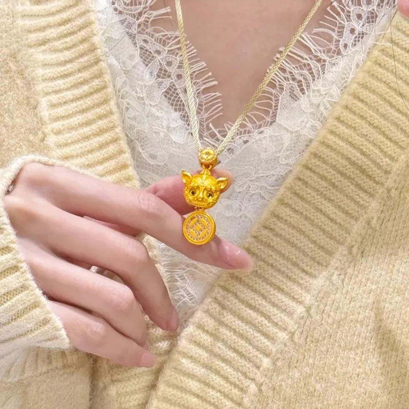 Moon Jewelry Alloy Necklaces Unisex-4