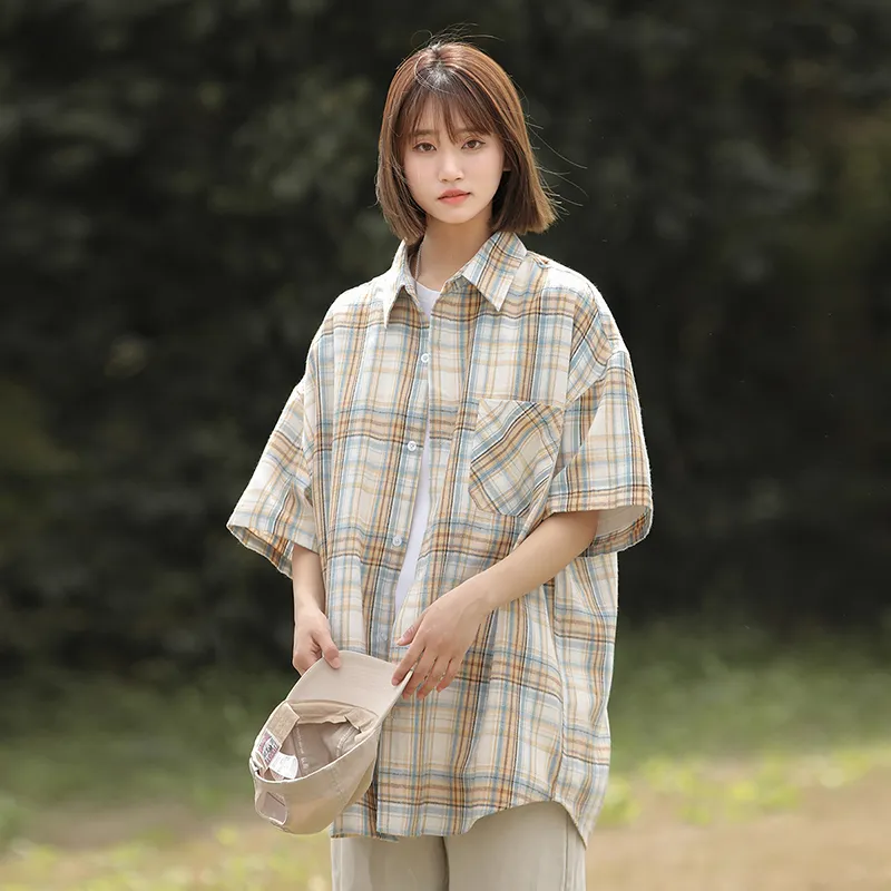 ROBINHOOD Shirt Unisex Yellow Plaid-5
